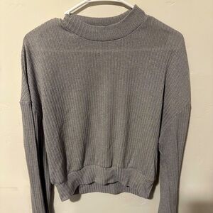 Long sleeved mock neck